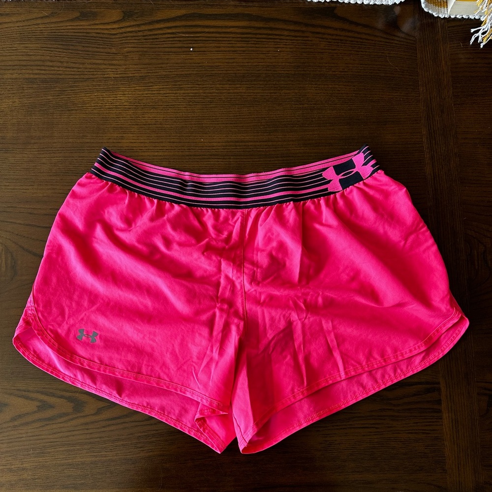 Under Armour Pink Shorts w/liner